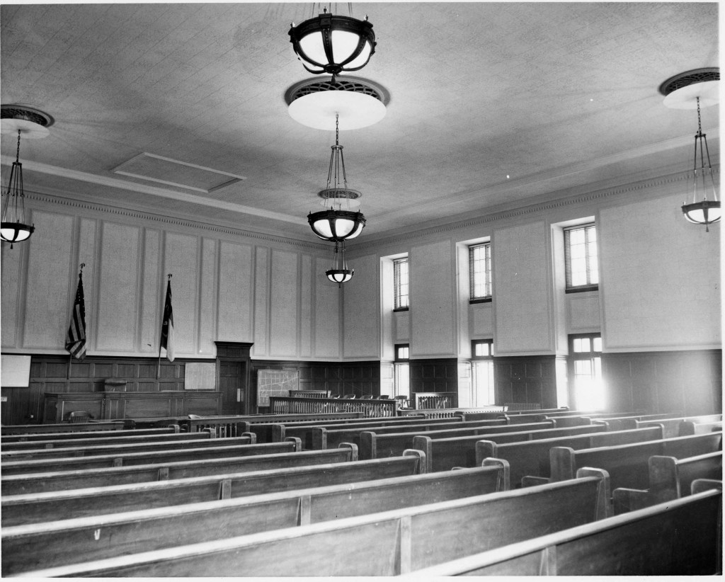 August 26 1957 New Courtroom Winston Salem