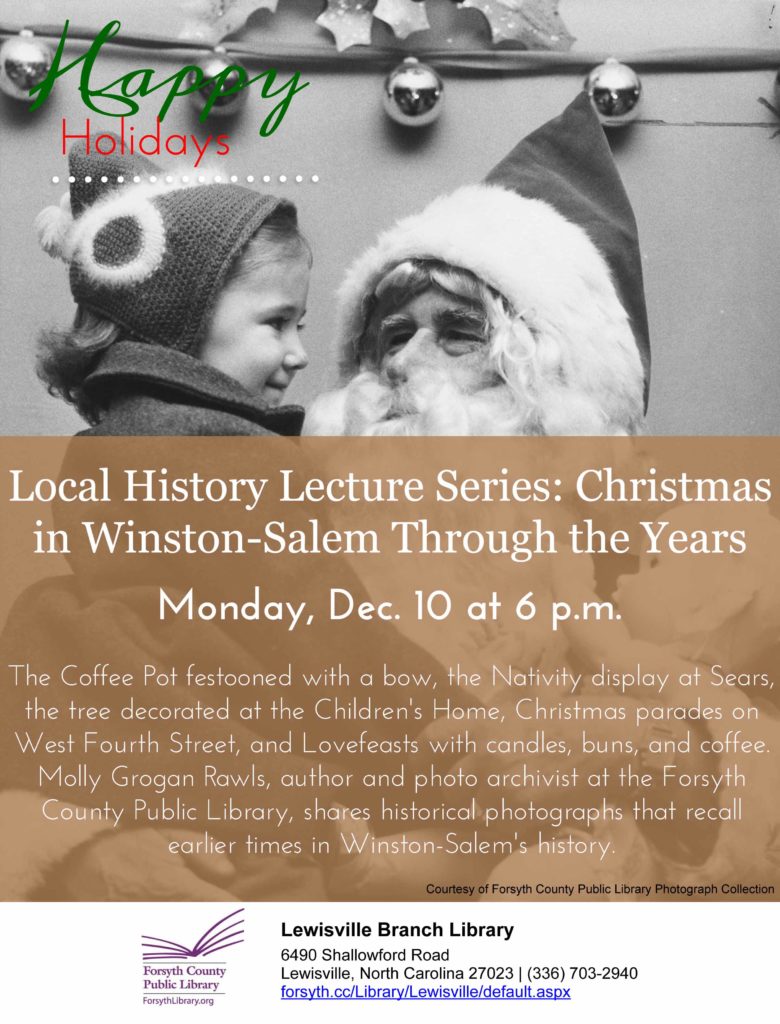 Christmas in WinstonSalem Through the Years WinstonSalem