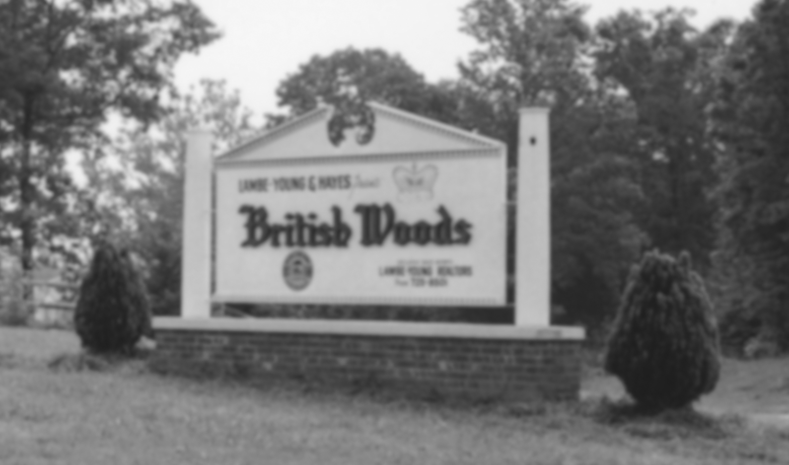 Wayback Wednesday British Woods Housing Development WinstonSalem